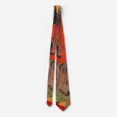 Autumn-Fall, fine art by Tom Thomson, Stropdas (Achterkant)