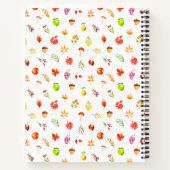 Autumn Fall Harvest Baby Shower Guest Book Notitieboek (Achterkant)