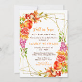 Autumn Fall Harvest Baby Shower Kaart (Voorkant)