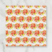 Autumn Fall Harvest Birthday Thank You Bedankjes Labels (Achterkant)