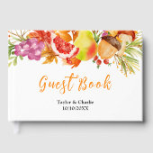 Autumn Fall Harvest Wedding Gastenboek (Voorkant)