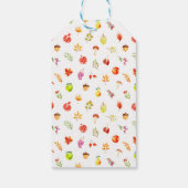 Autumn Fall Harvest Wedding Thank You Cadeaulabel (Achterkant)