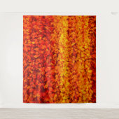 Autumn Fall Leaves | Achtergrond voor aangepaste p Wandkleed (Voorkant)