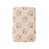 Autumn Fall Leaves Badmat (Voorkant Verticaal)