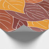 Autumn Fall Leaves Cadeaupapier (Hoek)