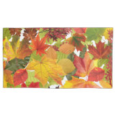Autumn Fall Leaves Kussensloop (Voorkant-Links)