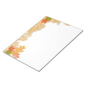 Autumn Fall Leaves Notitieblok (Schuin)