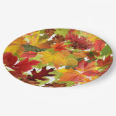 Autumn Fall Leaves Papieren Bordje (Gekanteld)
