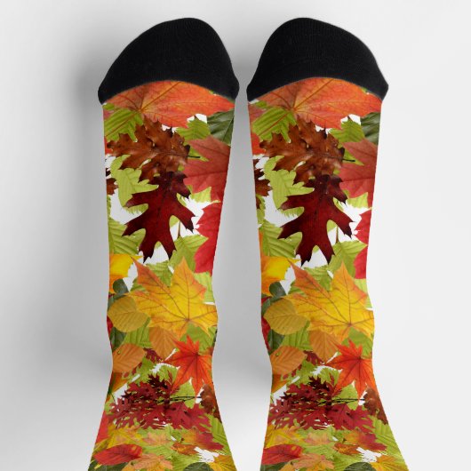 Autumn Fall Leaves Sokken (Top)