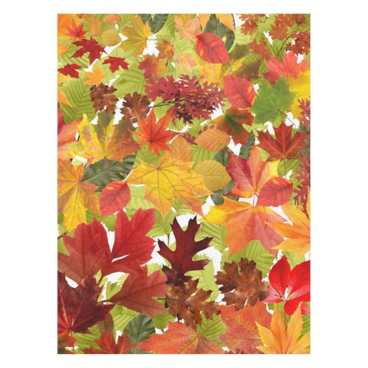 Autumn Fall Leaves Tafelkleed (Voorkant)