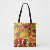 Autumn Fall Leaves Tote Bag (Voorkant)
