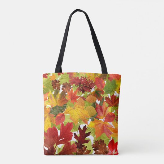 Autumn Fall Leaves Tote Bag (Achterkant)