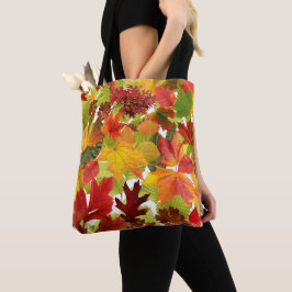 Autumn Fall Leaves Tote Bag