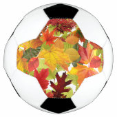 Autumn Fall Leaves Voetbal (Voorkant)