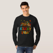 Autumn Fall Outfit Nanny Thankful Grateful Blessed T-shirt (Voorkant volledig)