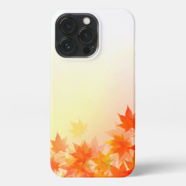 Autumn Fall verlaat iPhone 13 Pro Slim Fit-Hoesje Hoesje