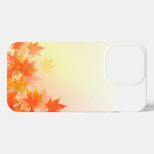 Autumn Fall verlaat iPhone 13 Pro Slim Fit-Hoesje iPhone Hoesje (Achterkant horizontaal)