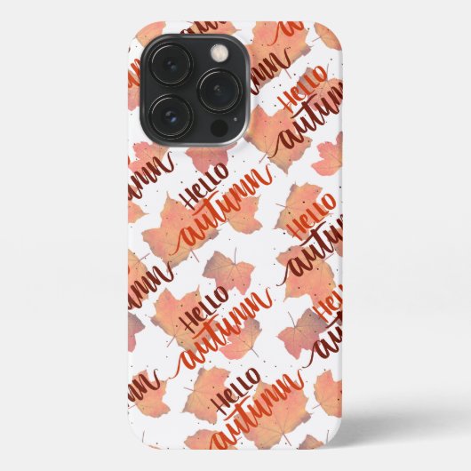 Autumn Fall verlaat iPhone 13 Pro Slim Fit-Hoesje iPhone Hoesje (Achterkant)