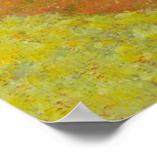 Autumn Fallen Leaves Poster (Hoek)