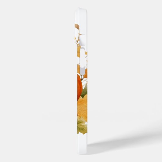 Autumn Falling Leaves Pumpkin Spice Harvest Happy Case-Mate iPhone Case (Achterkant / Links)