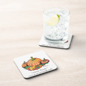 " Autumn Favoriete "...Cork Onderzetter (Rechterzijde)