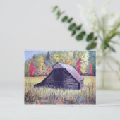 Autumn Field — briefkaart (Staand voorkant)