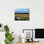Autumn Field Foto Poster (Thuiskantoor)