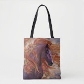 Autumn Fire Canvas tas (Voorkant)