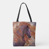 Autumn Fire Canvas tas (Achterkant)