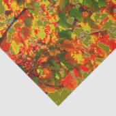 'Autumn Fire' Tissue Paper Tissuepapier (Detail)