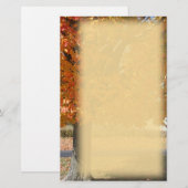 Autumn Flame Briefpapier (Voorkant / Achterkant)