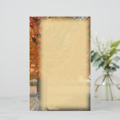 Autumn Flame Briefpapier (Staand voorkant)
