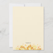 Autumn Fling Kaart (Achterkant)