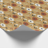 Autumn Floral Cadeaupapier (Hoek)