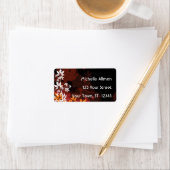 Autumn Floral Label (Insitu)