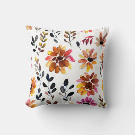 Autumn Floral Pattern Kussen