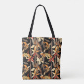 Autumn Floral Pattern Tote Bag (Achterkant)