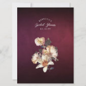 Autumn Floral raad eens wie de schoeisel van de br Kaart (Achterkant)