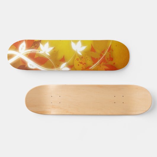 Autumn Floral Skateboard (Horizontaal)