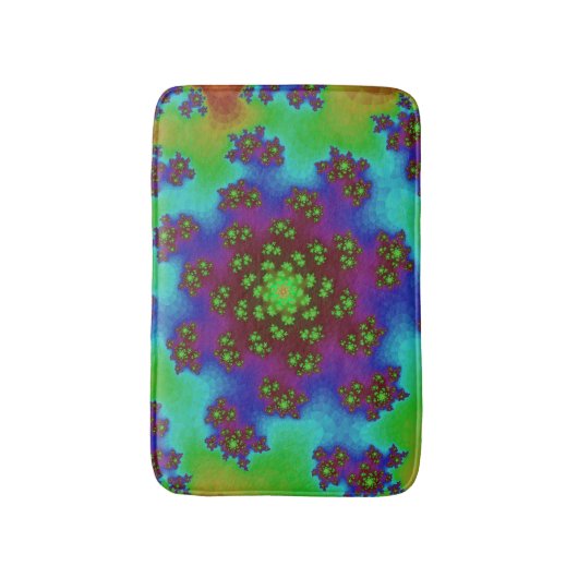 Autumn Floral Sprinkles Badmat (Voorkant Verticaal)