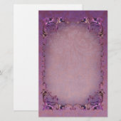 Autumn Floral Stationery Briefpapier (Voorkant / Achterkant)