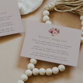 Autumn Floral Teacup Vrijgezellenfeest Recipe Verz Informatiekaartje