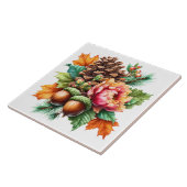 Autumn Floral Tegeltje (Zijkant)