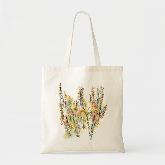 Autumn Floral Tote Bag (Voorkant)