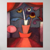 Autumn Flower (1922) door Paul Klee Poster (Voorkant)