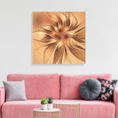 Autumn Flower Canvas Afdruk (Insitu (Woonkamer))