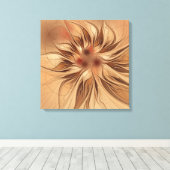 Autumn Flower Canvas Afdruk (Insitu (Houten vloer))
