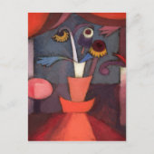 Autumn Flower, , Cubism and Surrealism Briefkaart (Voorkant)