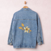 Autumn flower denim jacket (Hangar)