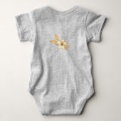 Autumn flower romper (Achterkant)